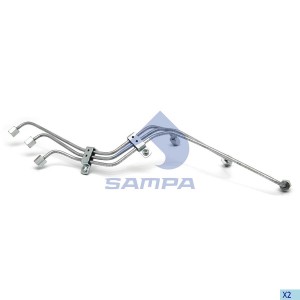 Трубки высокого давления к-т 4-6 цил. DAF 85CF/CF85, 95XF/XF95 050.639 SAMPA