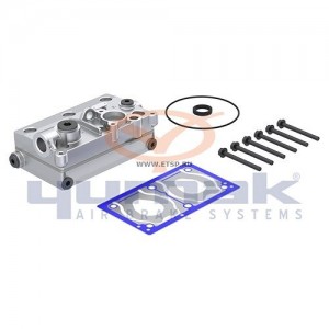 Головка блока компрессора RVI Premium II TR/PR, Kerax /DXi 11/13, Magnum DXi 13; RK.01.361.01 YUMAK