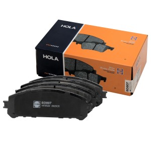 Колодки тормозные дисковые передние BD807 HOLA