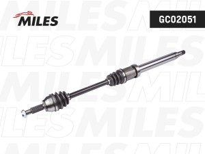 Привод в сборе правый FORD FIESTA/FUSION 1.4TD 01-07 (ABS) (GKN 304538) GC02051 GC02051 MILES