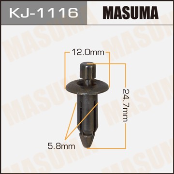 Пистон обивки универсальный MASUMA KJ1116 MASUMA