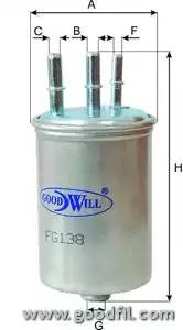 Фильтр топливный FG 138 GOODWILL