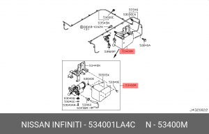 КОМПРЕССОР ОБ»ЕМНЫЙ 53400-1LA4C 53400-1LA4C NISSAN