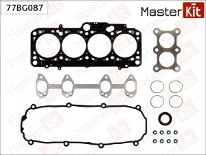 Набор прокладок верхний AUDI A3/SKODA Octavia/VW Bora/Caddy/Golf/Jetta/Passat 1. 77BG087 MASTER KIT