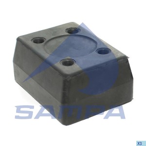 Буфер SCHMITZ полуприцепа парковочный 163х75х124мм SAMPA 091209 SAMPA