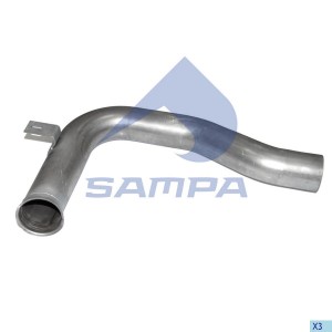Труба приемная глушителя DAF 95XF SAMPA 050466 SAMPA