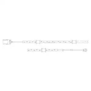 датчик износа колодок передних! L=595мм\ Jaguar XF/XJ/XF/F-Type 2.0-5.0/3.0D 09> LZ0252 DELPHI