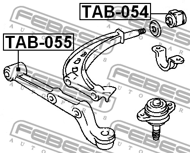 Сайлентблок TAB-054 TAB-054 FEBEST