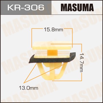 Пистон обивки универсальный MASUMA KR306 MASUMA