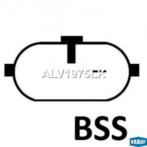 Генератор cо шкивом ALV1975LK ALV1975LK KRAUF