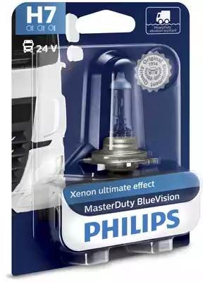 Лампа 24V H7 70W PX26d блистер (1шт.) Master Duty Blue Vision PHILIPS 13972MDBVB1 PHILIPS