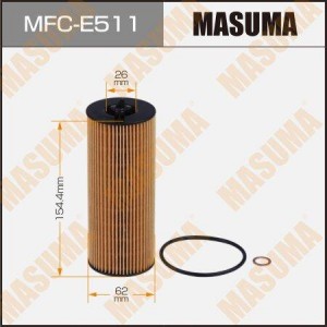 фильтр масляный!\ BMW 118D/120D/123D/320D 2.0 07> MFC-E511 MASUMA