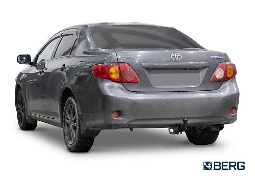 Устройство прицепное Toyota Corolla 07- "BERG" (шар А, 1300/75 кг) F.5712.001 BERG