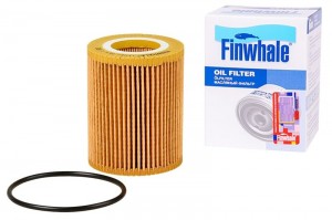 Фильтр масляный Volvo S60, S80, XC60, XC70, XC90 2007- / Land Rover Freelander L LF957 FINWHALE
