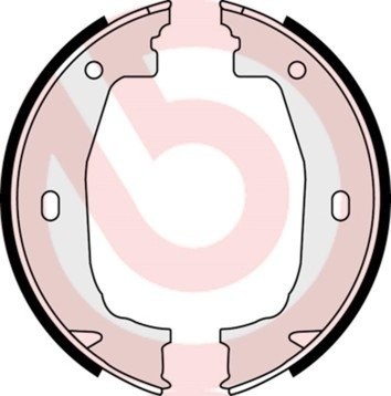 Колодки тормозные BMW 1 (E81,E87),3 (E46,E90) стояночного тормоза (4шт.) BREMBO S 06 510 BREMBO