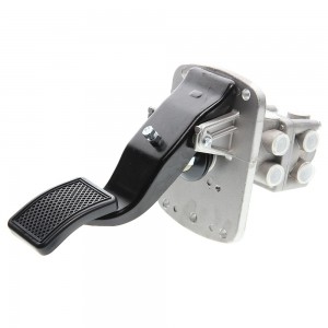 Кран ЗИЛ,КАМАЗ,МАЗ тормозной 2-х секционный подпедальный MEGAPOWER 35016007 MEGA POWER