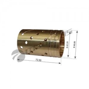 втулка торм. вала !NEW бронз. 42x46x72,5 BPW MPB36 MANSONS