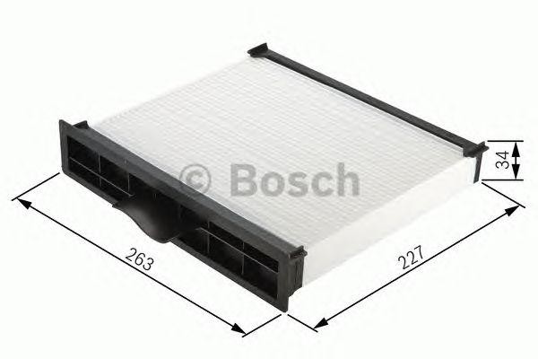 Фильтр воздушный салона HYUNDAI Elantra (00-),Matrix (01-) BOSCH 1 987 432 158 BOSCH