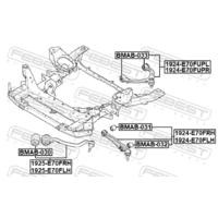 Рычаг передний нижний правый 1924E70FRH FEBEST