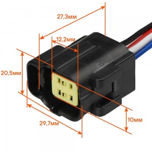 Разъем 4-х контактный к датчику кислорода AECC036 AIRLINE