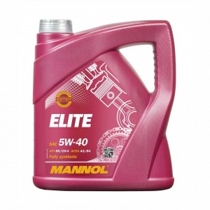 Масло моторное MANNOL 7903 Elite 5W-40 SN/CF A3/B4 синтетическое 4 л MN7903-4 MANNOL