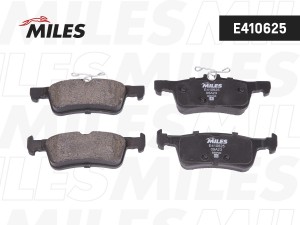 Колодки тормозные задние (Смесь Low-Metallic) PEUGEOT 308 14- диск D 249мм. (TRW E410625 MILES