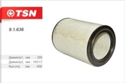 Фильтр воздушный 91636 TSN