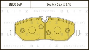 LAND ROVER DISCOVERY III 2004> BB0336P BLITZ