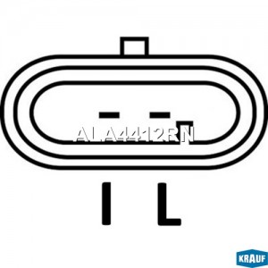 Генератор CHEVROLET Aveo (02-),Lacetti (04-) (2PIN) 14В 85А KRAUF ALA4412RN KRAUF