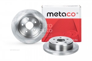 Диск тормозной задний 3060217 3060217 METACO