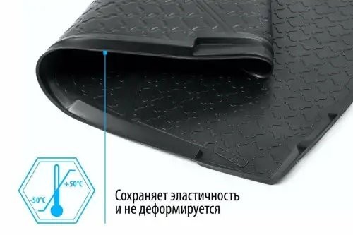 коврик багажника!полиуретан\Nissan Terrano III (полный привод) 14-17 17> 14108004 RIVAL