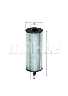 BMW 1-E87/ 3-E90/ 5-E60 OX361/4D MAHLE KNECHT