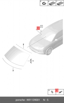Болт VW AUDI OE N 911 390 01 VAG