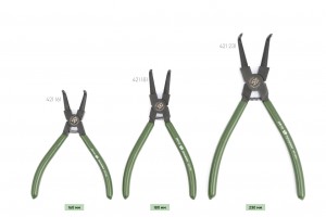 Съемник стопорных колец внутренних изогнутый 160мм /ДЕЛО ТЕХНИКИ/ 421161 DELO TEHNICI