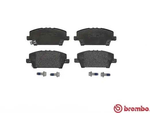 P28037 1205 02 !колодки дисковые п.\ Honda Civic 1.3/1.4/1.8i/2.2CDTi 06> P28037 BREMBO