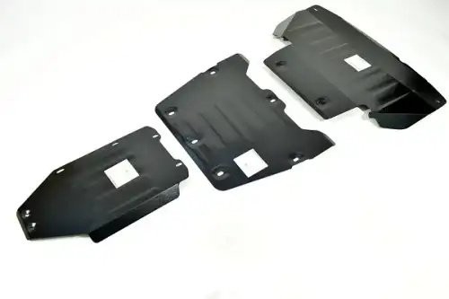 ЗАЩИТА РАДИАТОРА, КАРТЕРА И КПП ДЛЯ BMW 5-Й СЕРИИ E60 2003-2005, V-2,2 520 I, 3  ALF3407ST ALFECO