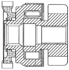 Привод стартера (бендикс) для а.м Ford Transit (94-) 2.5D (VCS1017) VCS 1017 START VOLT