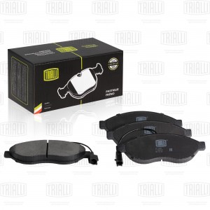 Колодки торм. Fiat Ducato (06-) диск. перед. 169х61 (в компл. с 2-мя датчиками)  PF 1609 TRIALLI