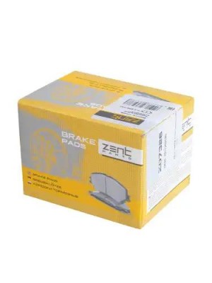 колодки дисковые задние!\VW Golf/Bora 2.3-3.2i 00>, Citroen C8, Peugeot 807 02> Z07326 ZENTPARTS