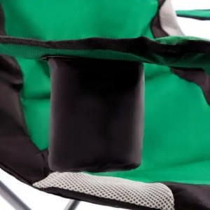 Стул складной 600х600х1100/920мм с подлокотниками и подстаканником PALISAD 69592 PALISAD