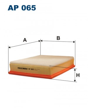 Фильтр воздушный VOLVO 740,760,940,960,S90 (87-98) FILTRON AP065 FILTRON