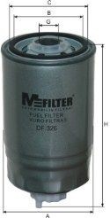фильтр топливный! \ Audi,DAF,Fiat,Ford,Iveco,Opel,Renault,Seat,Tarpan,VW,Volvo DF326 MFILTER AUTOMOTIVE FILTERS