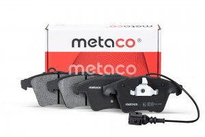 Колодки тормозные передние к-кт 3000226 3000226 METACO