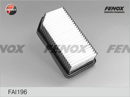 фильтр воздушный!\ Hyundai i20, Kia Soul all 08> FAI196 FENOX