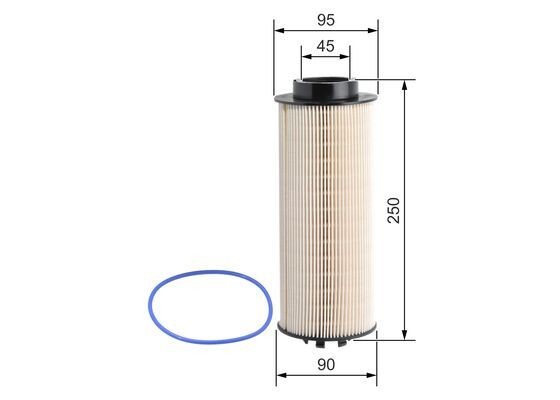 Фильтр топливный F 026 402 032 BOSCH