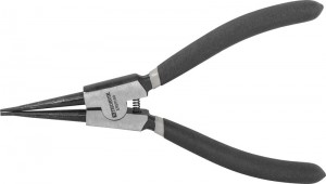 щипцы прямые! для стопорных колец с ПВХ рукоятками разжим, 180мм, 10-40мм\ ERSP180 THORVIK