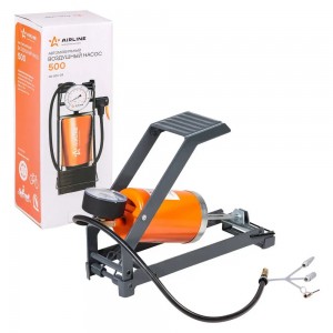 Насос ножной "AIRLINE" 500 (с манометром, механический, 300 см3) PA-500-04 AIRLINE