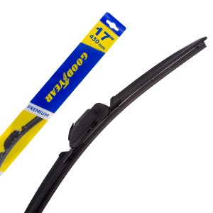 Щетка стеклоочистителя 430мм бескаркасная (8 адаптеров) Premium GOODYEAR GY000437 GOODYEAR