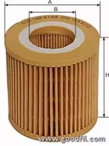 Фильтр масляный OG125ECO OG 125 ECO GOODWILL