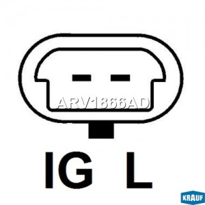 реле-регулятор!\ CHEVROLET Aveo 06>/Kalos 05> ARV1866AD KRAUF